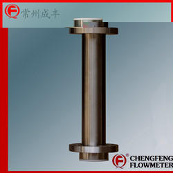LZB-F30-25F0 glass tube flowmeter all stainless steel   PTFE lining [CHENGFENG FLOWMETER] good anti-corrosion professional manufacture  high accuracy  turnable flange connection